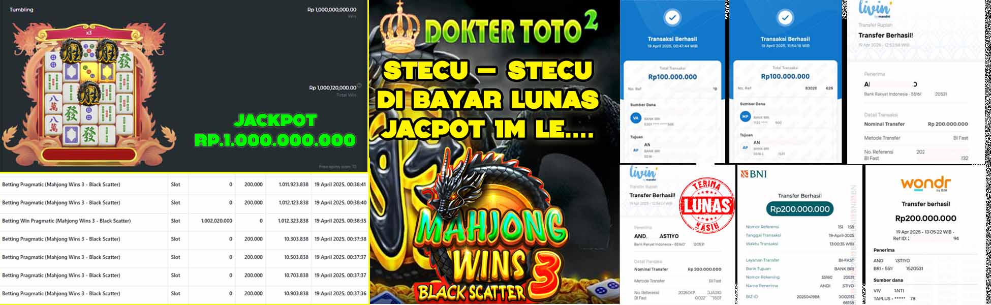 JACKPOT 1 M